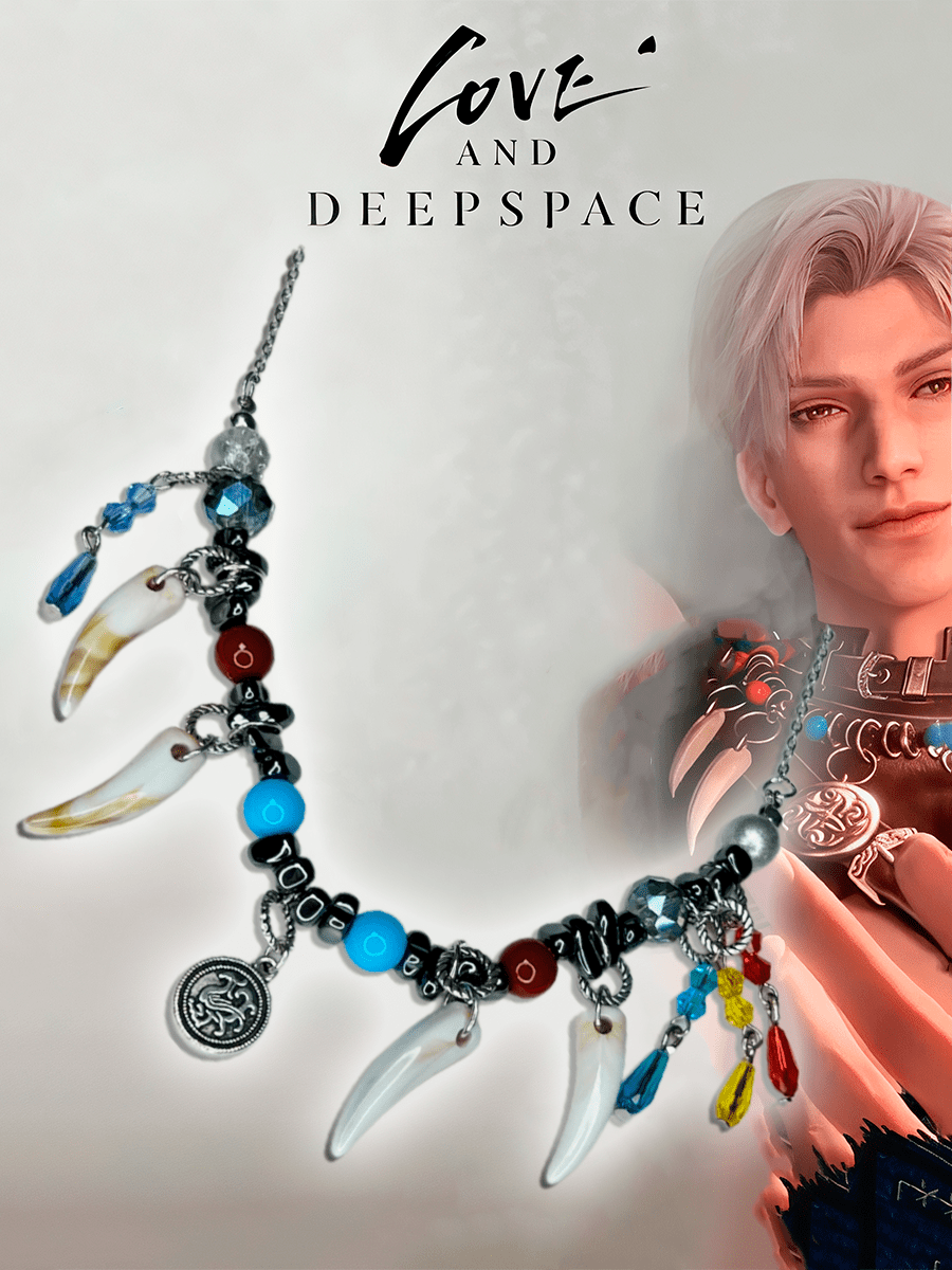 Ожерелье Сайлуса с когтями из игры love and Deepspace