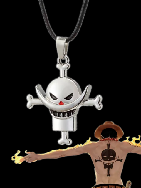Кулон Череп Портгас Д. Эйс из аниме One Piece Ван Пис