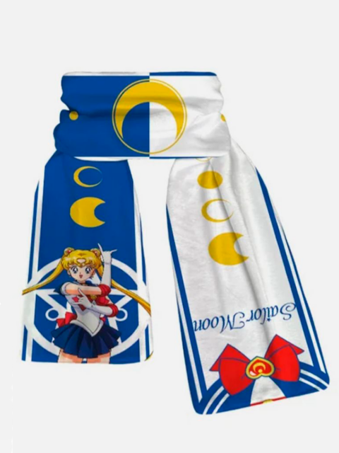Шарф флисовый из аниме Сейлор Мун Sailor Moon