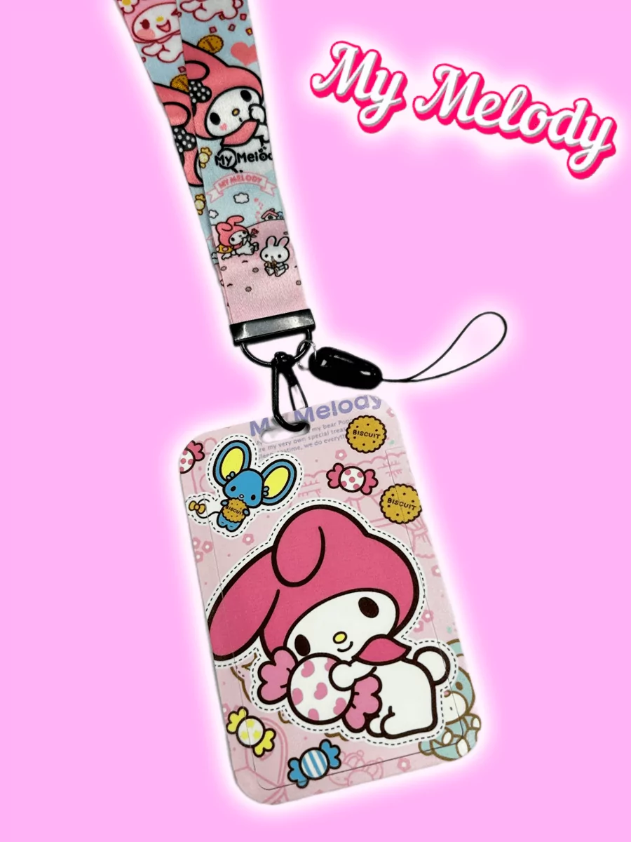 Бейдж для пропуска на шею Мелоди из аниме Onegai My Melody — изображение 8