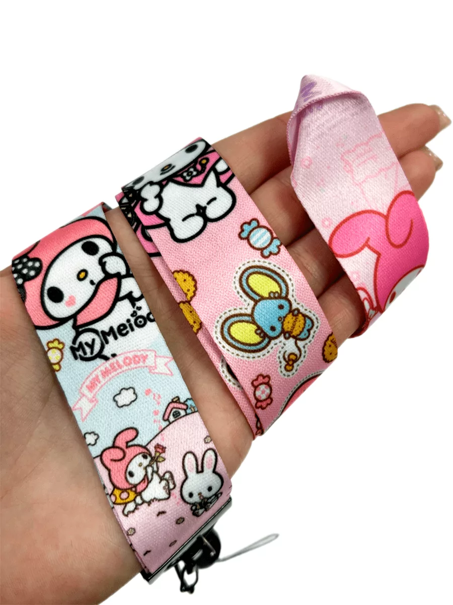 Бейдж для пропуска на шею Мелоди из аниме Onegai My Melody — изображение 17