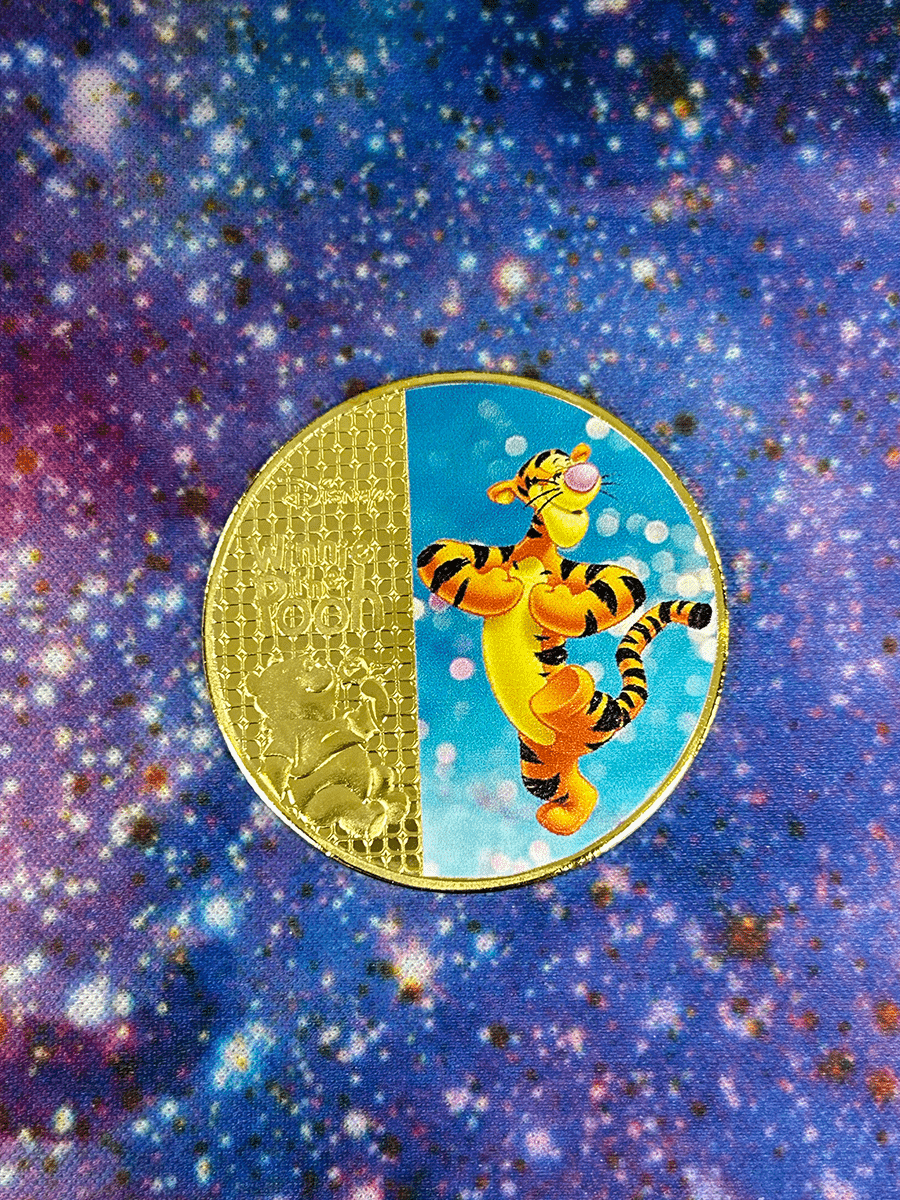 Монета сувенирная из мультфильма Винни Пух Дисней — изображение 15