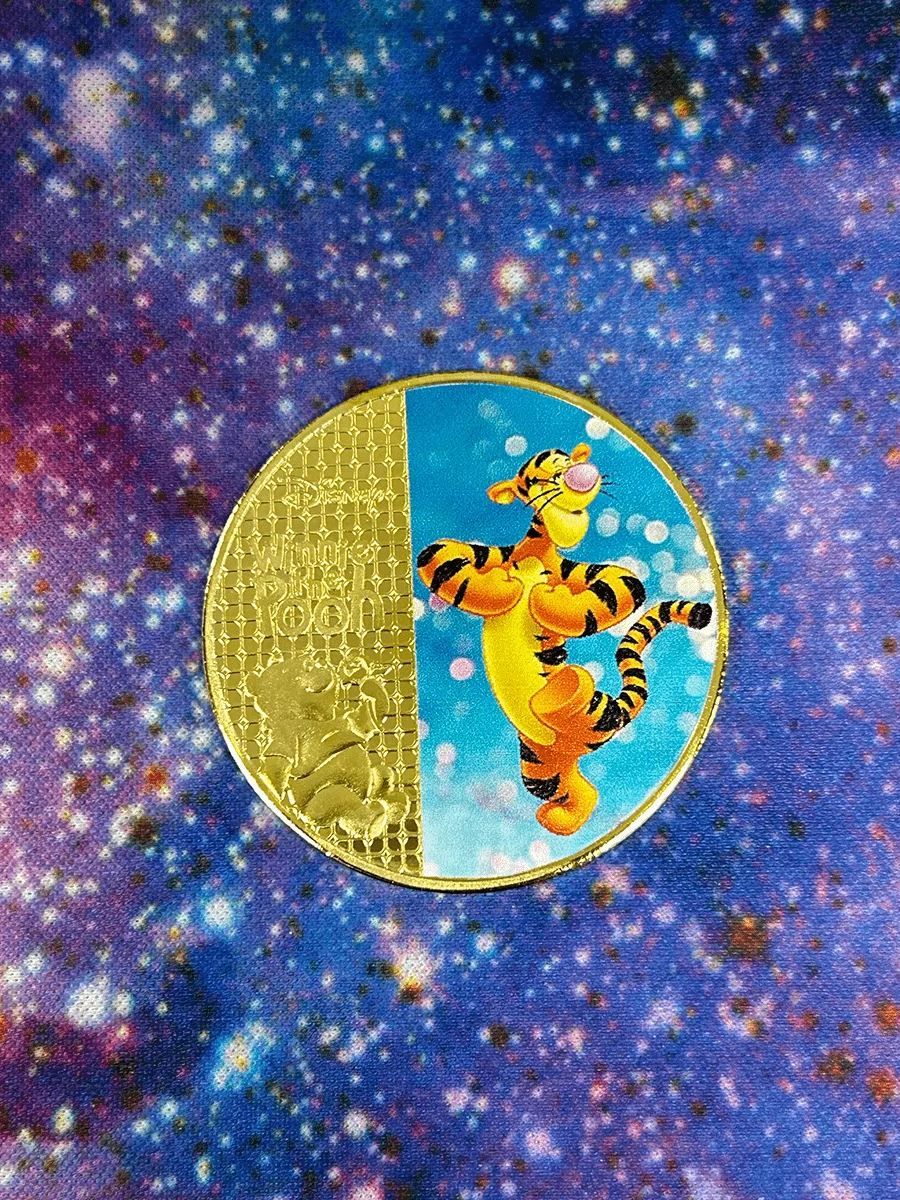 Монета сувенирная из мультфильма Винни Пух Дисней — изображение 15