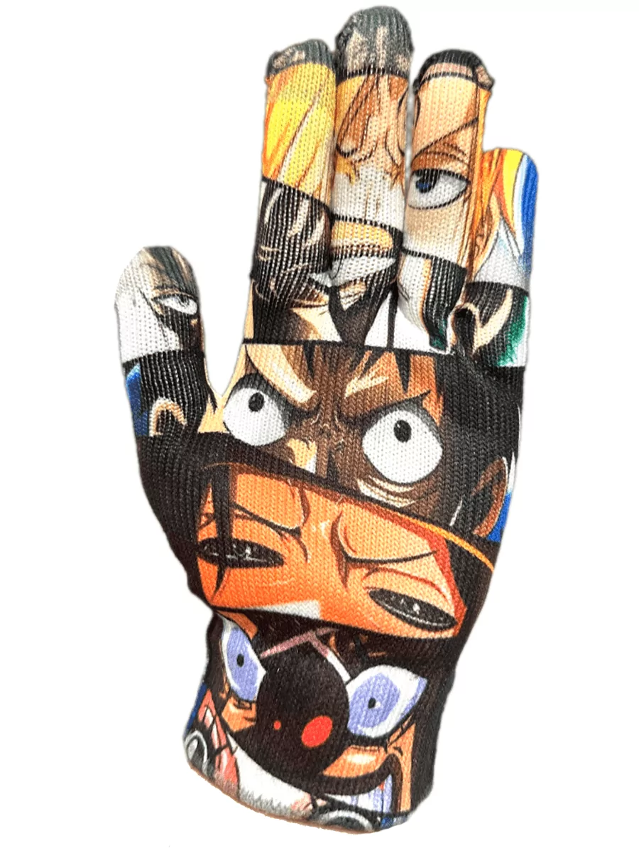 Перчатки сенсорные из аниме One Piece Ван Пис — изображение 3