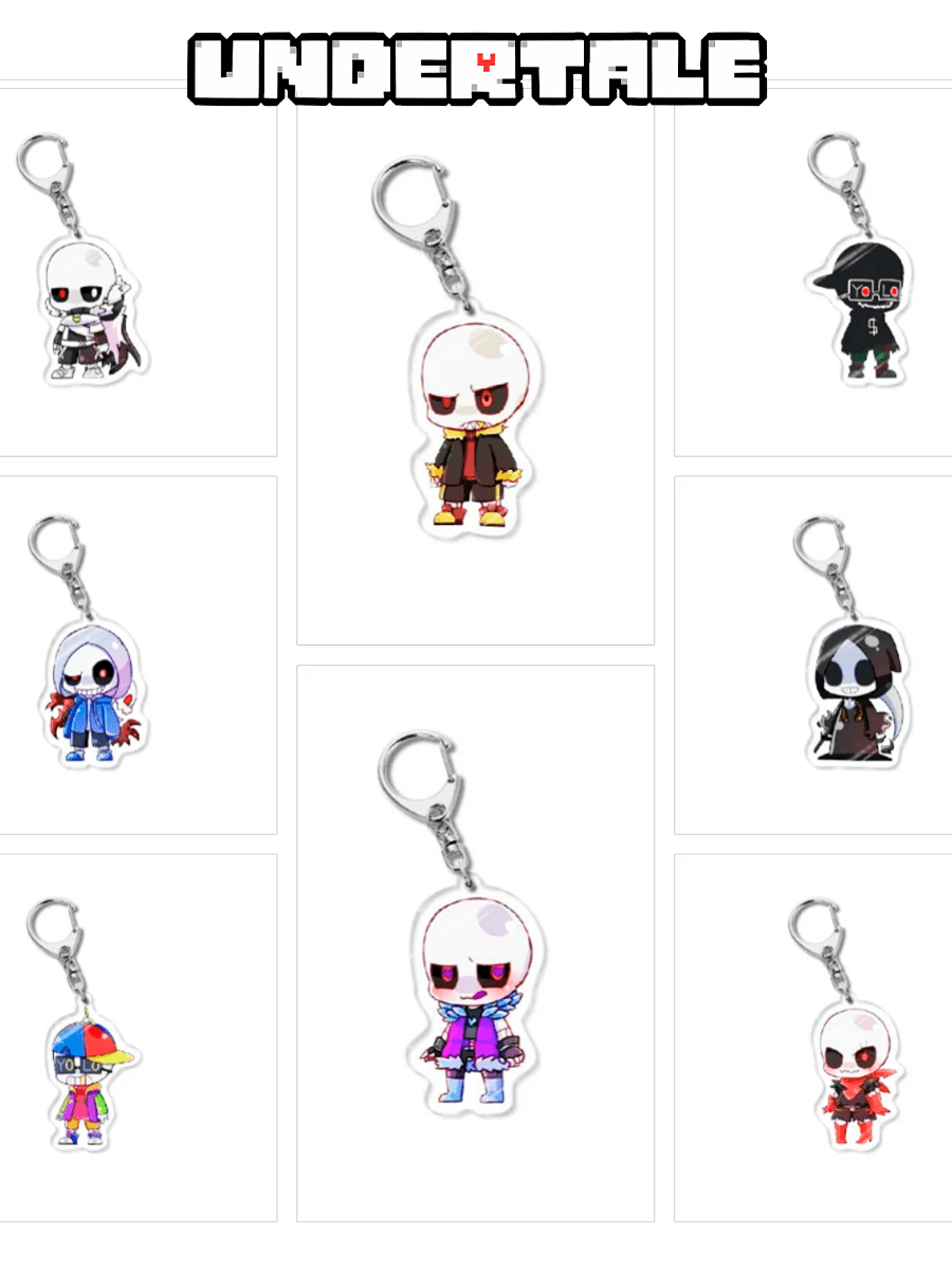 Брелок из игры Undertale