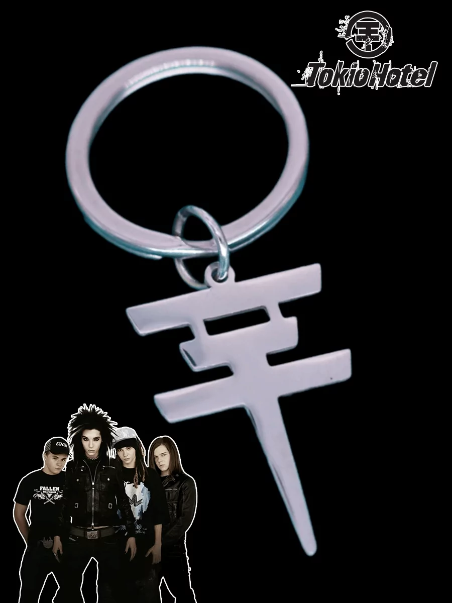 Брелок эмо рок - группы Tokio Hotel