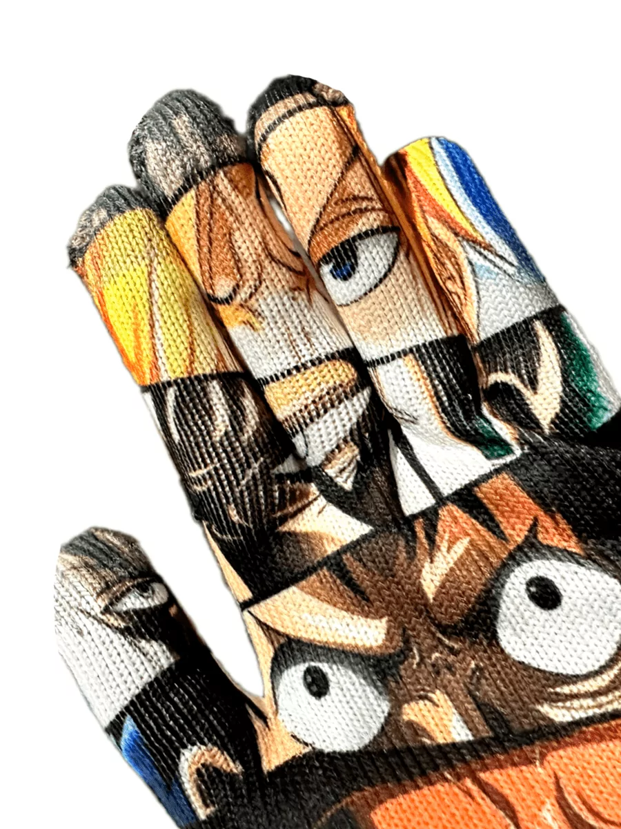 Перчатки сенсорные из аниме One Piece Ван Пис — изображение 5