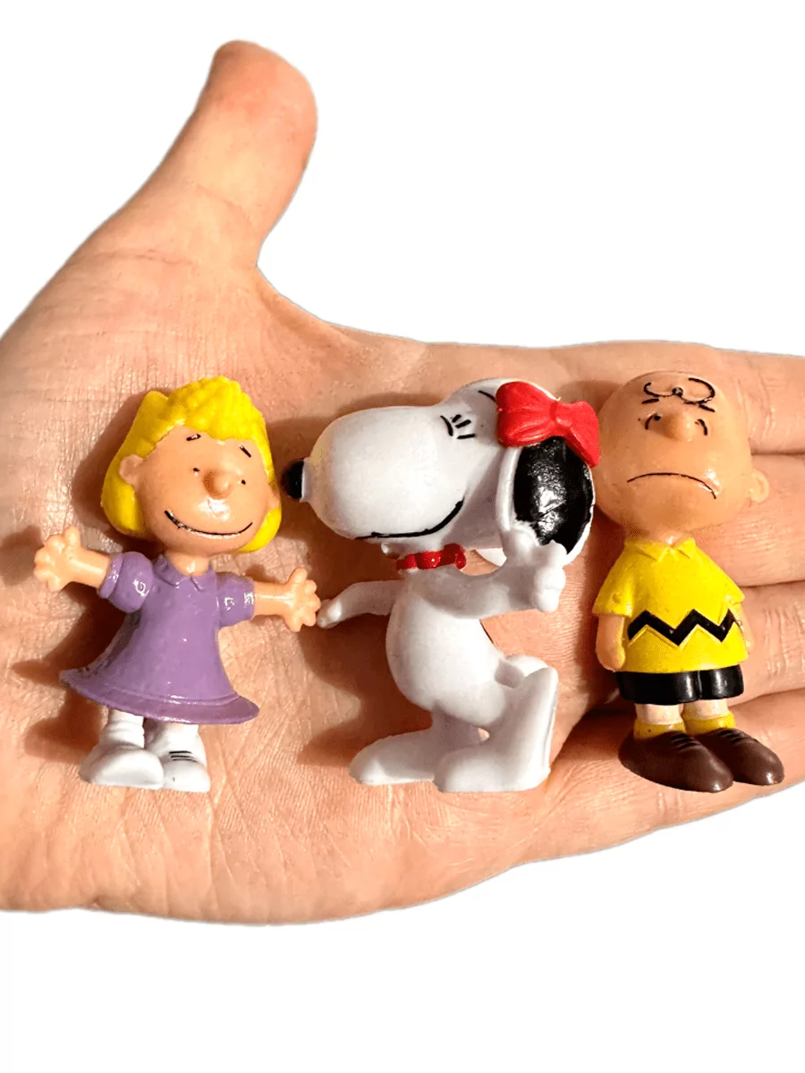 Фигурки - игрушки Снуппи и мелочь пузатая Snoopy 12 шт — изображение 3