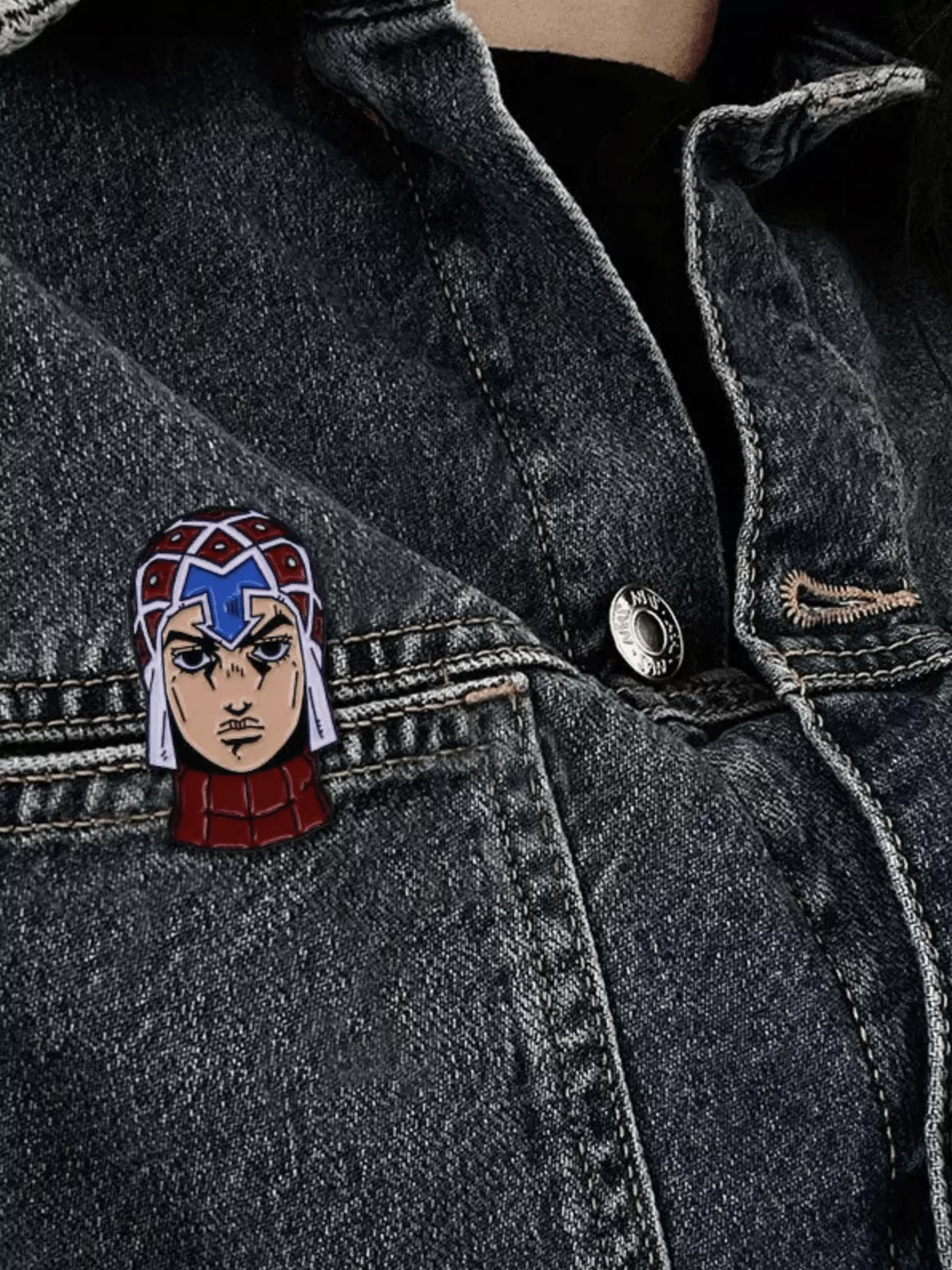 Значок Гвидо Миста из аниме Джоджо Jojo — изображение 3