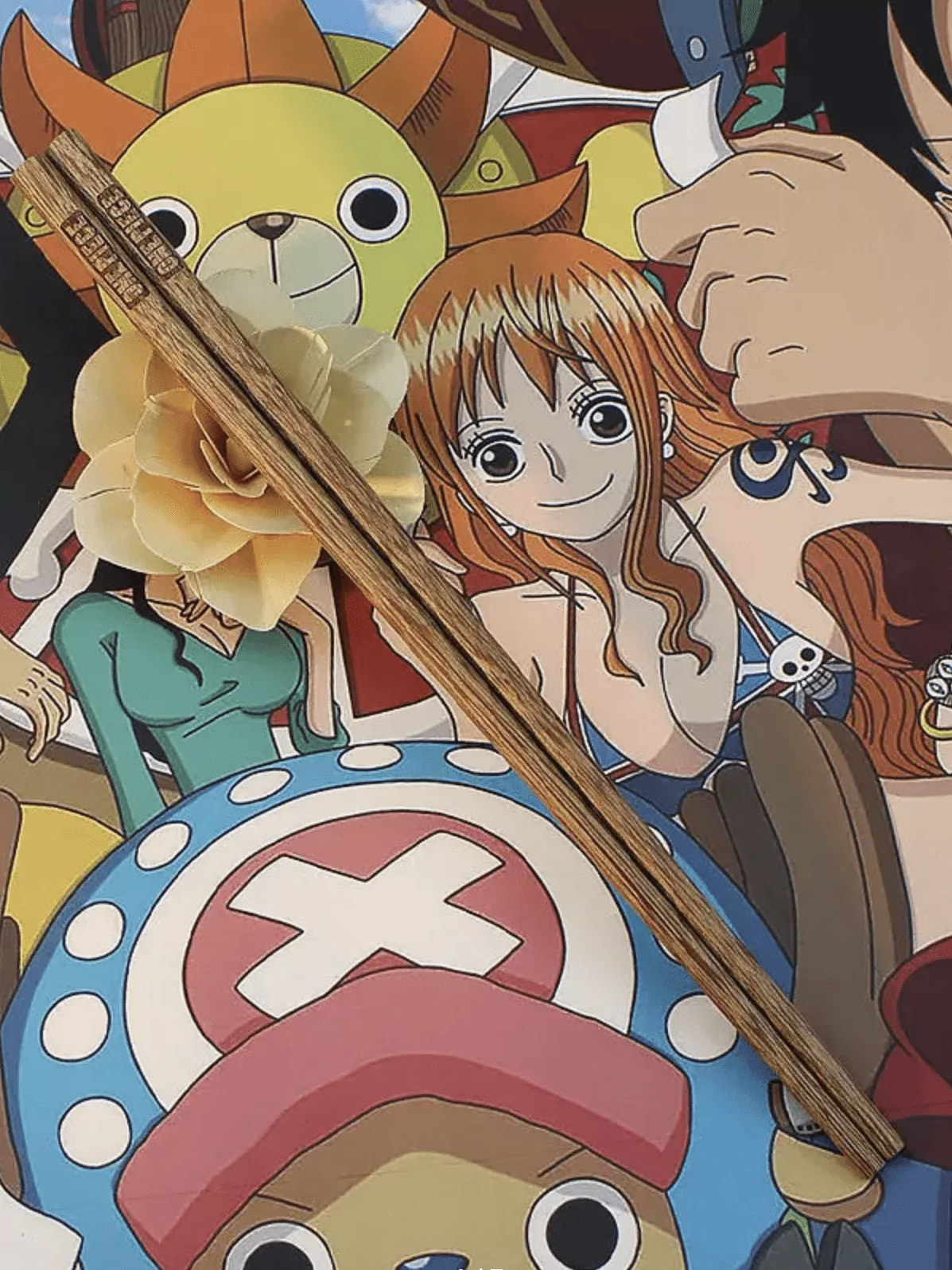 Деревянные палочки для еды из аниме One Piece Ван Пис — изображение 8