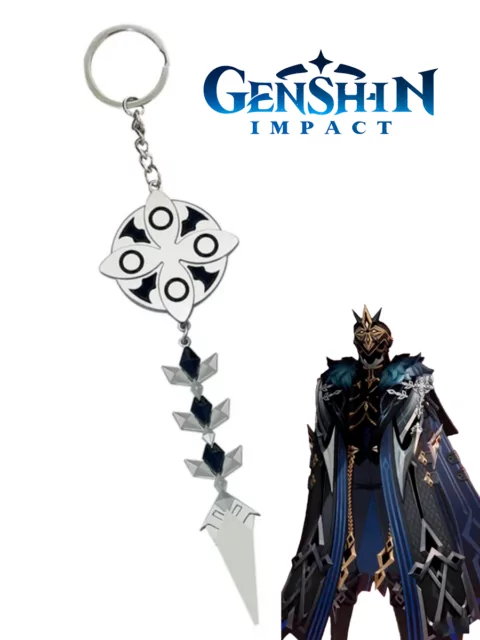 Брелок Капитано из аниме - игры Геншин Импакт Genshin Impact