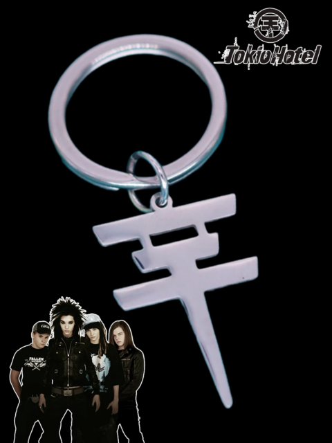 Брелок эмо рок - группы Tokio Hotel