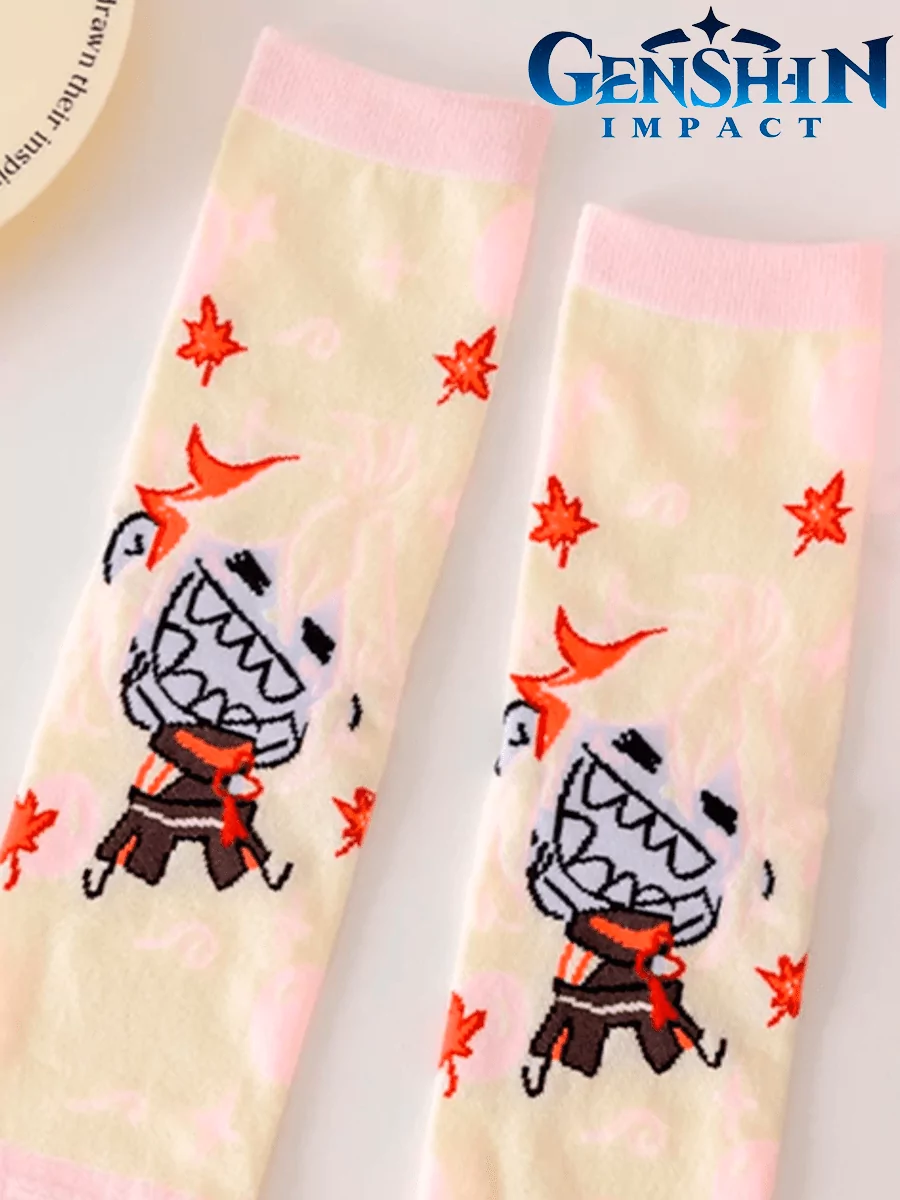 Носки длинные из аниме - игры Геншин Импакт — изображение 4