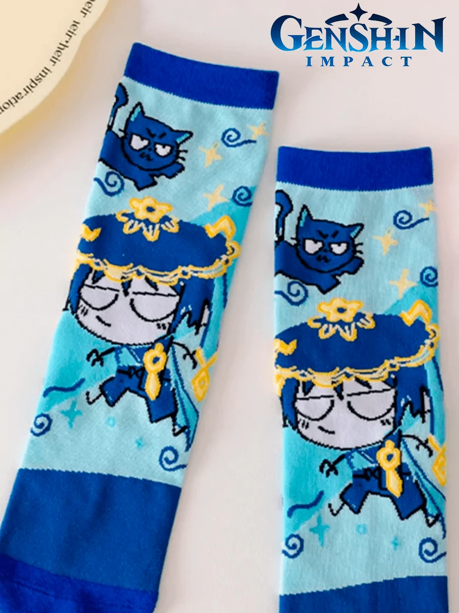 Носки длинные из аниме - игры Геншин Импакт — изображение 5