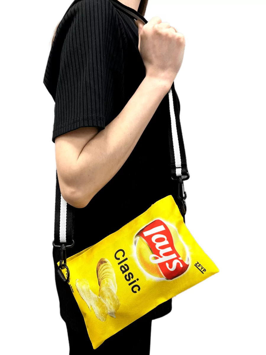Сумка - бананка кросс боди Чипсы Лейс Lays — изображение 6