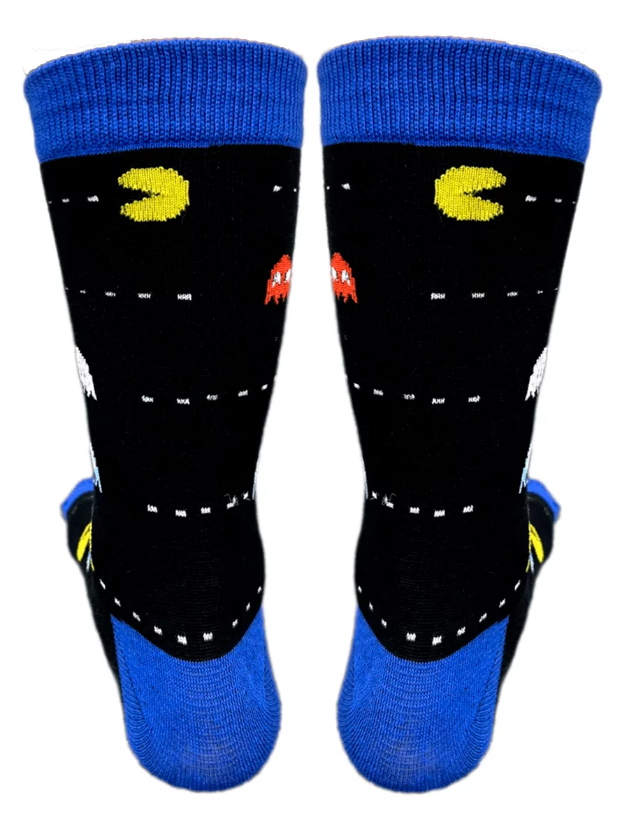 Носки длинные Пакман и Призраки из игры Pac-Man — изображение 3
