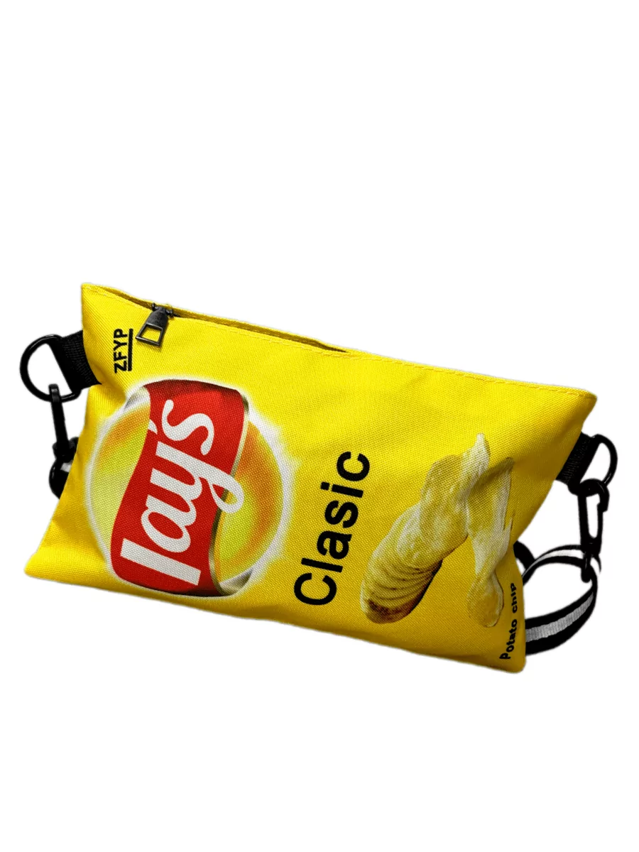 Сумка - бананка кросс боди Чипсы Лейс Lays — изображение 11