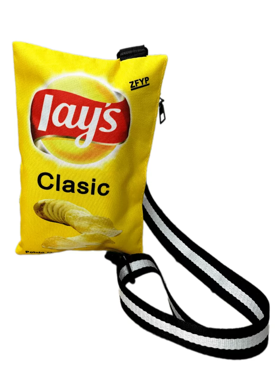 Сумка - бананка кросс боди Чипсы Лейс Lays — изображение 13