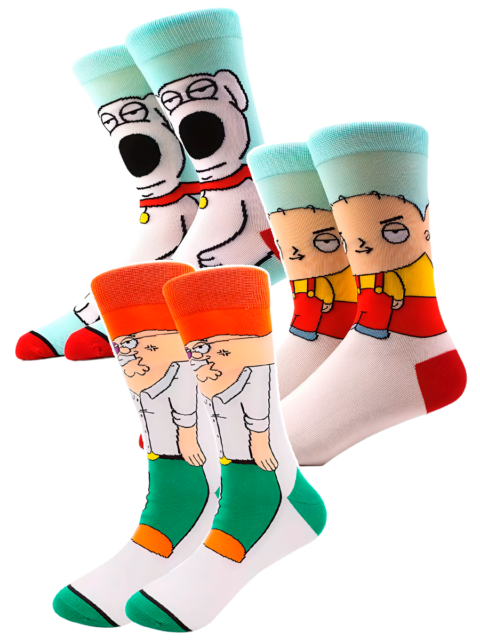 Носки длинные из мультфильма Гриффины