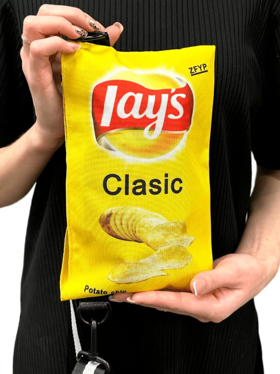 Сумка - бананка кросс боди Чипсы Лейс Lays — изображение 4