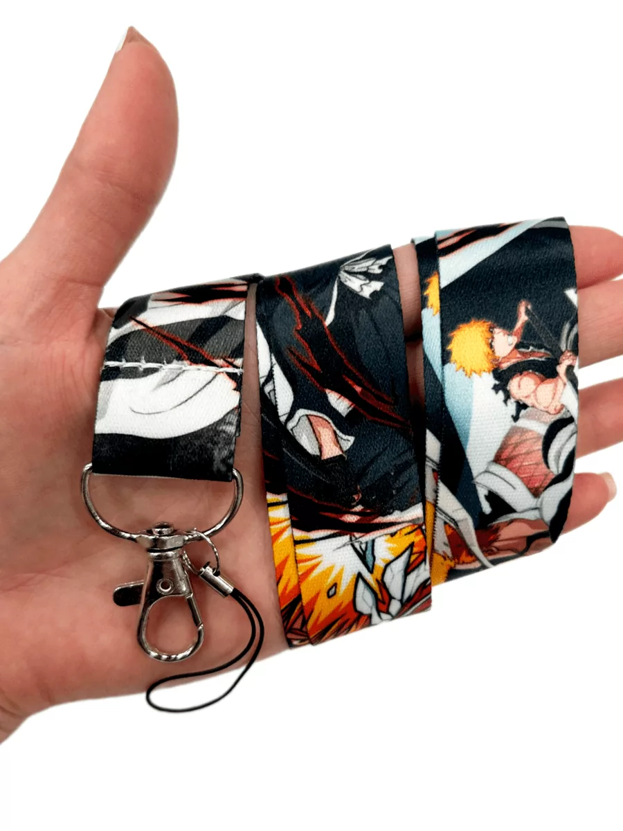 Бейдж для пропуска на шею Ичиго Куросаки из аниме Блич Bleach — изображение 13