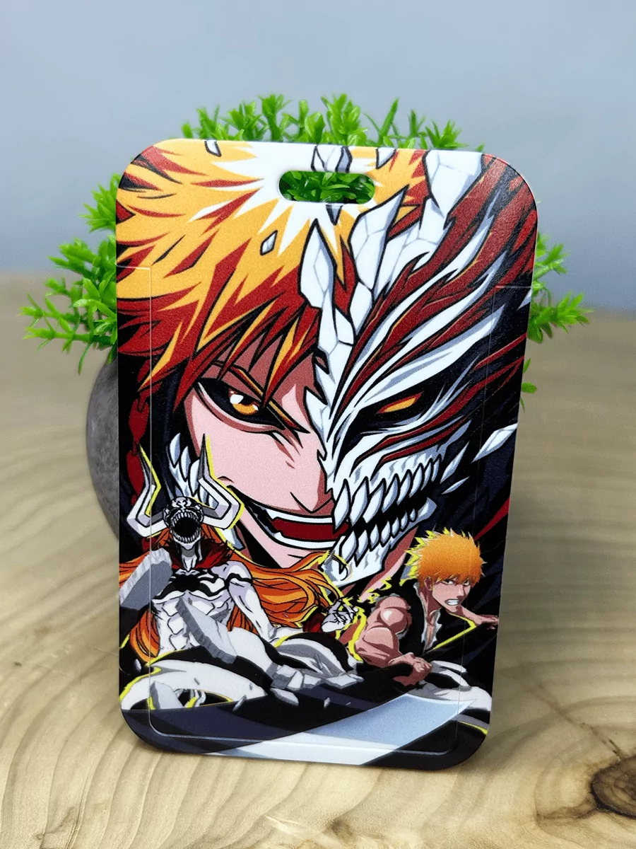 Бейдж для пропуска на шею Ичиго Куросаки из аниме Блич Bleach — изображение 4