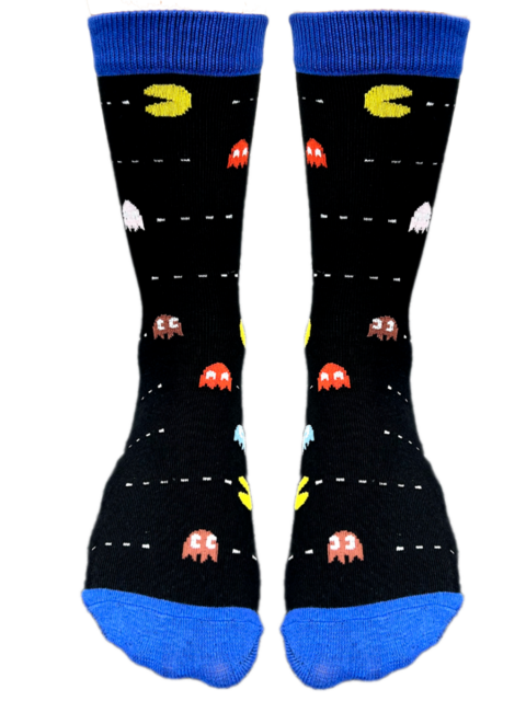 Носки длинные Пакман и Призраки из игры Pac-Man