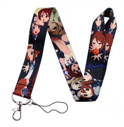 Шнурок - лента на шею для телефона и ключей из аниме K-On! Кэй-он!