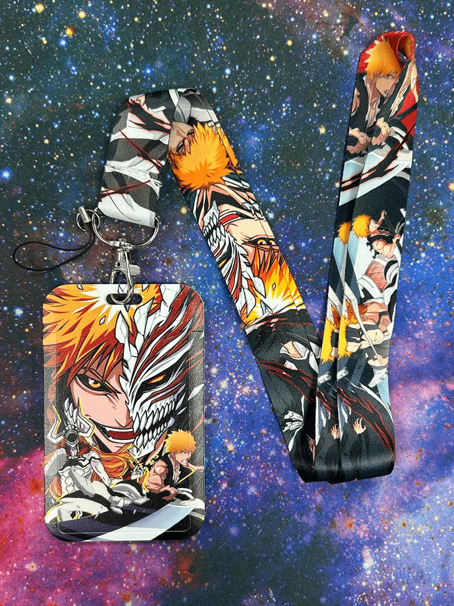 Бейдж для пропуска на шею Ичиго Куросаки из аниме Блич Bleach — изображение 2