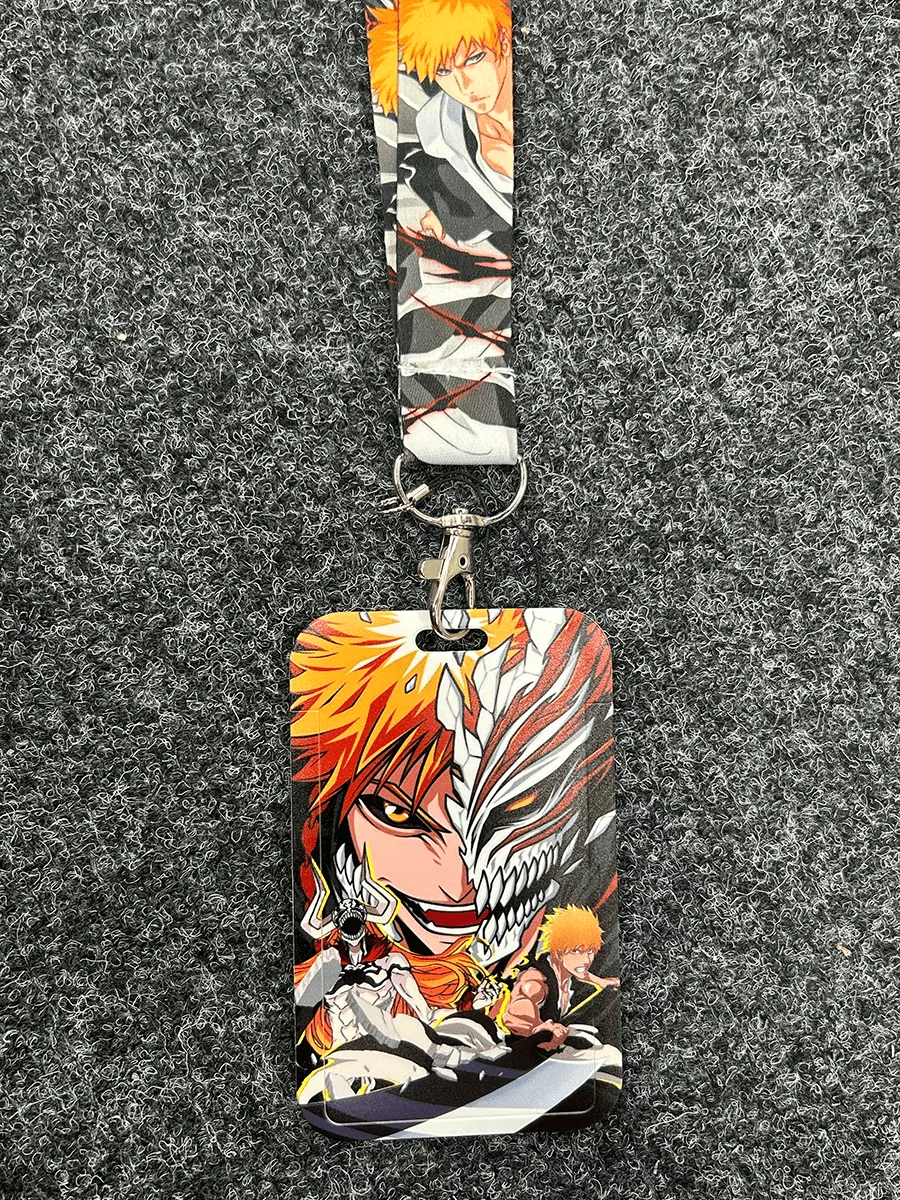 Бейдж для пропуска на шею Ичиго Куросаки из аниме Блич Bleach — изображение 5