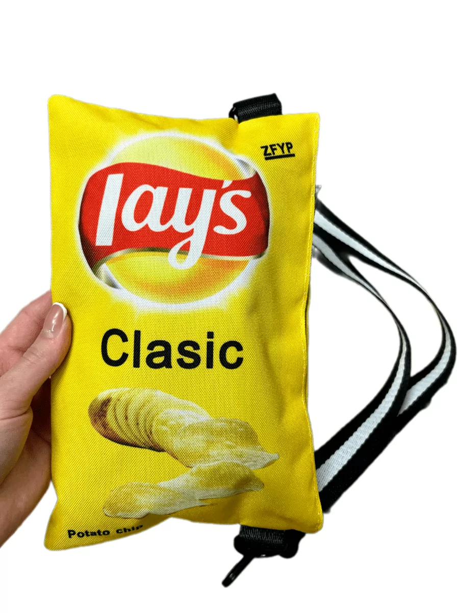 Сумка - бананка кросс боди Чипсы Лейс Lays — изображение 8