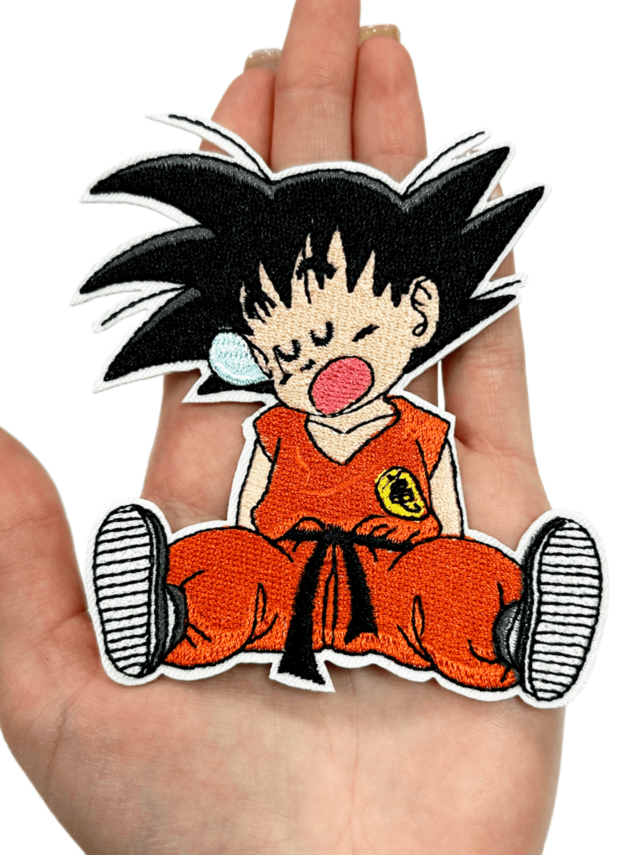 Нашивка термо с вышивкой Сон Гоку из аниме Драконий жемчуг Dragon Ball — изображение 8