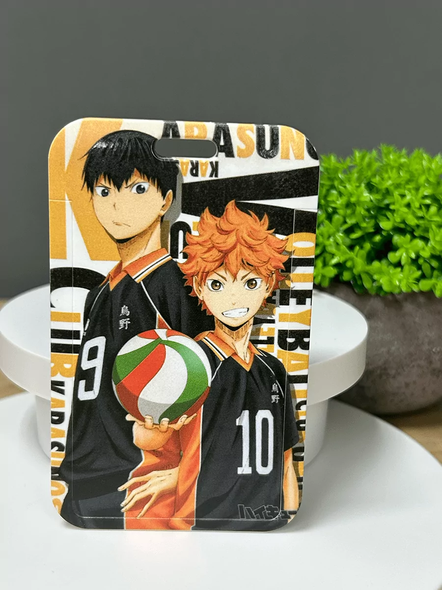 Бейдж для пропуска на шею из аниме Волейбол!! Haikyu!! — изображение 2