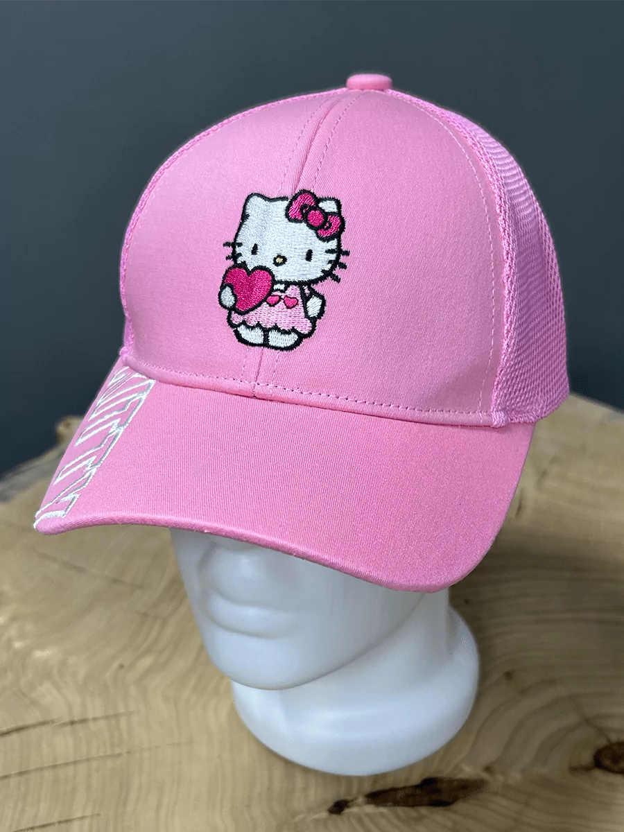 Кепка - бейсболка для девочки Хеллоу Китти из аниме Hello Kitty — изображение 6