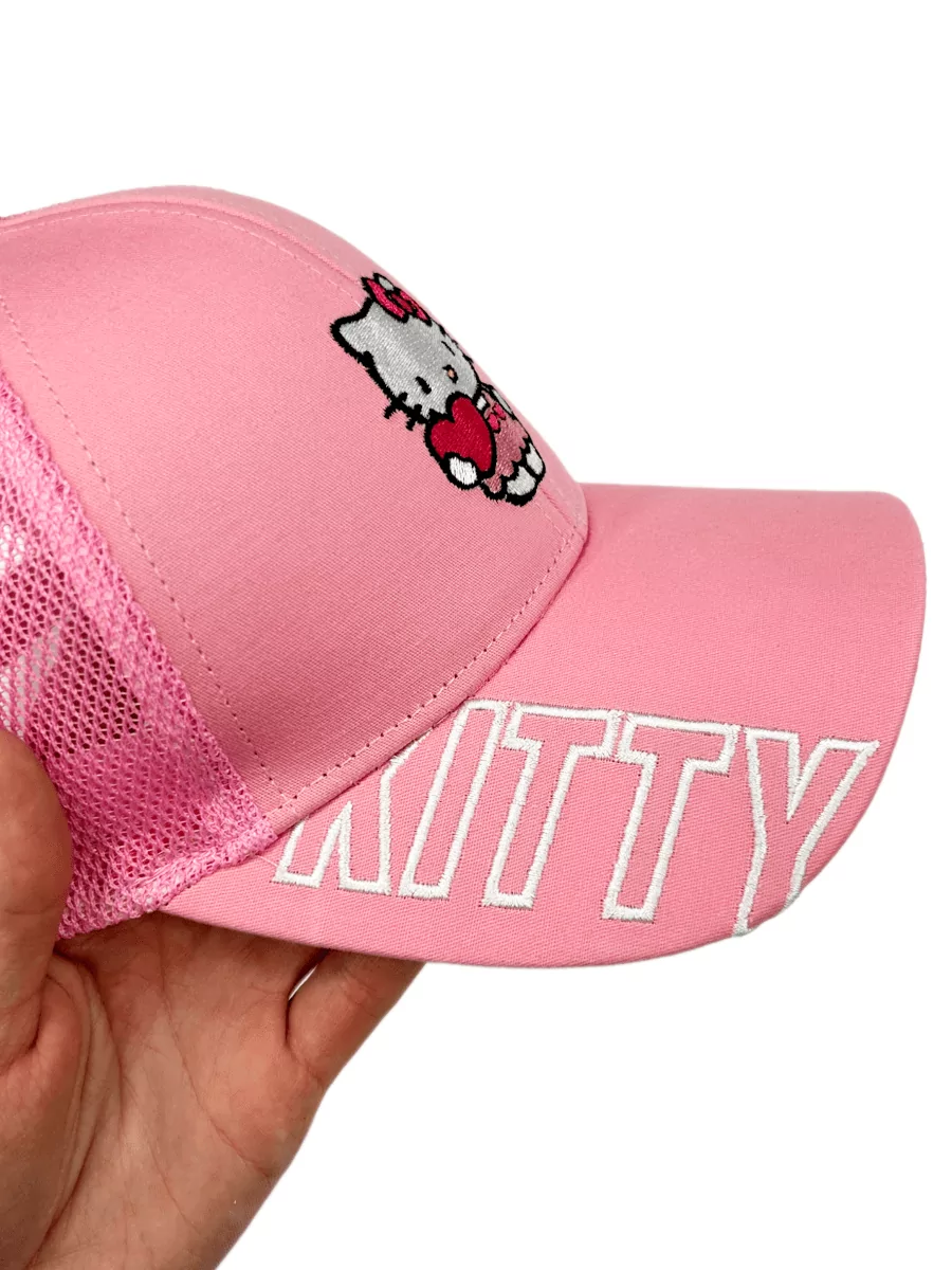 Кепка - бейсболка для девочки Хеллоу Китти из аниме Hello Kitty — изображение 16