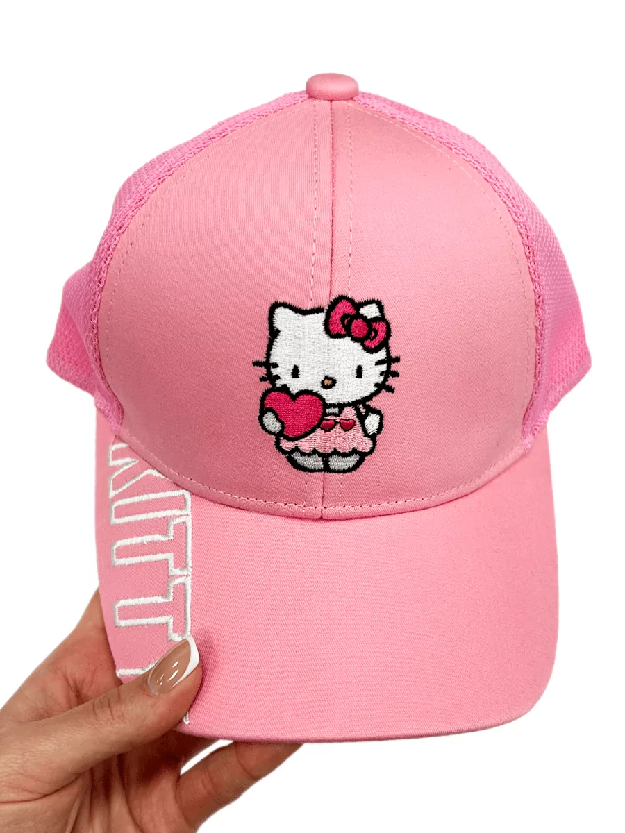 Кепка - бейсболка для девочки Хеллоу Китти из аниме Hello Kitty — изображение 15