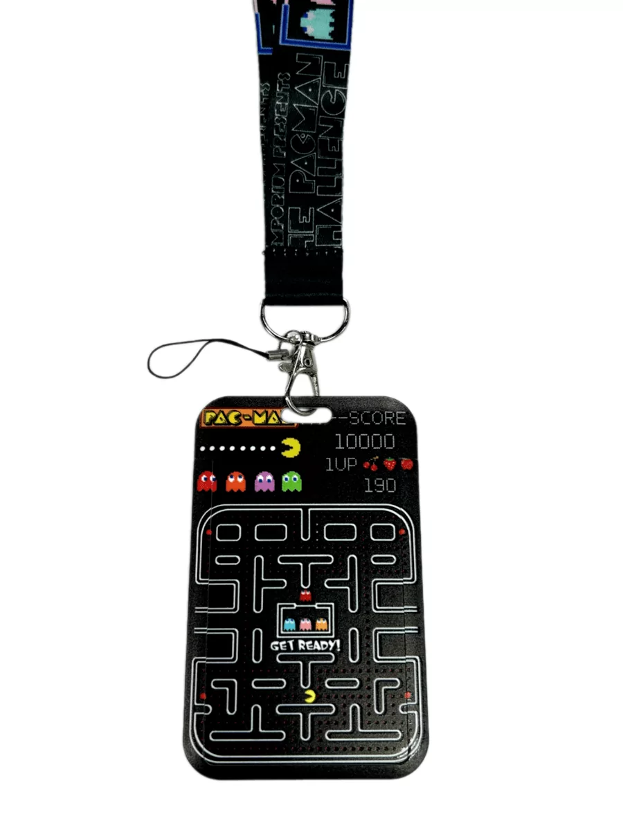 Бейдж для пропуска на шею игры Pac-Man Пакмен — изображение 7