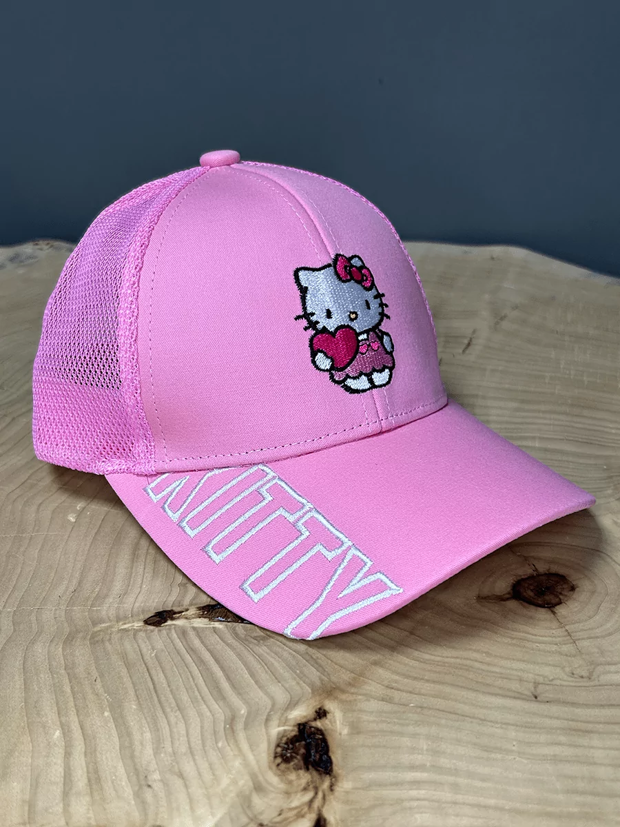 Кепка - бейсболка для девочки Хеллоу Китти из аниме Hello Kitty — изображение 2