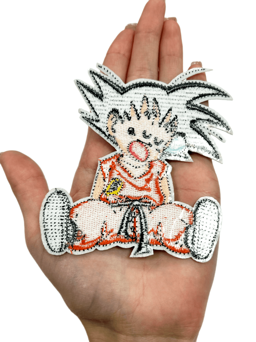 Нашивка термо с вышивкой Сон Гоку из аниме Драконий жемчуг Dragon Ball — изображение 10