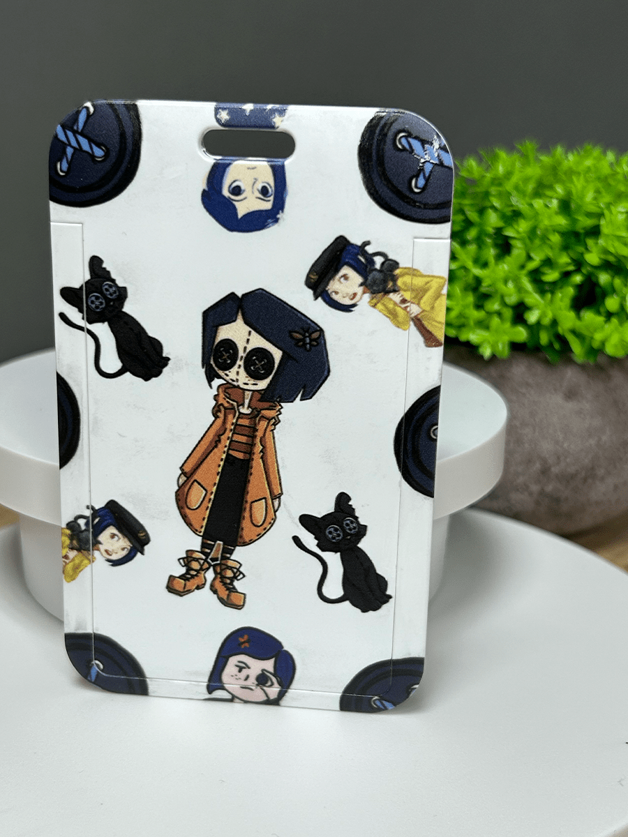 Бейдж для пропуска на шею из мультфильма Коралина в стране кошмаров — изображение 15