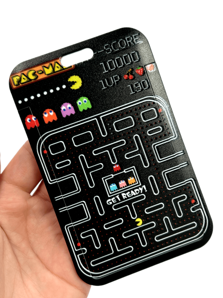 Бейдж для пропуска на шею игры Pac-Man Пакмен — изображение 8
