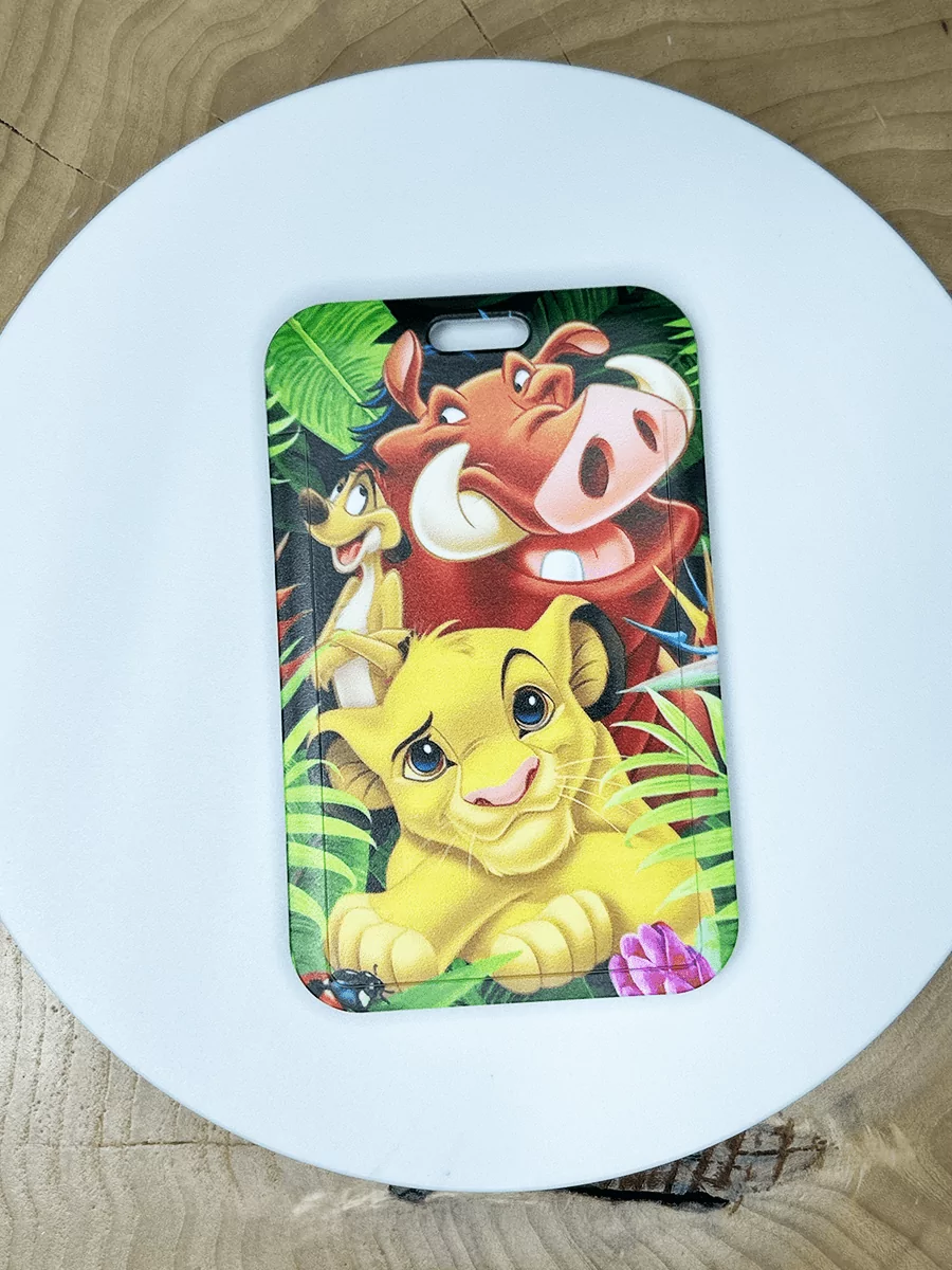 Бейдж для пропуска на шею из мультфильма Король Лев — изображение 7
