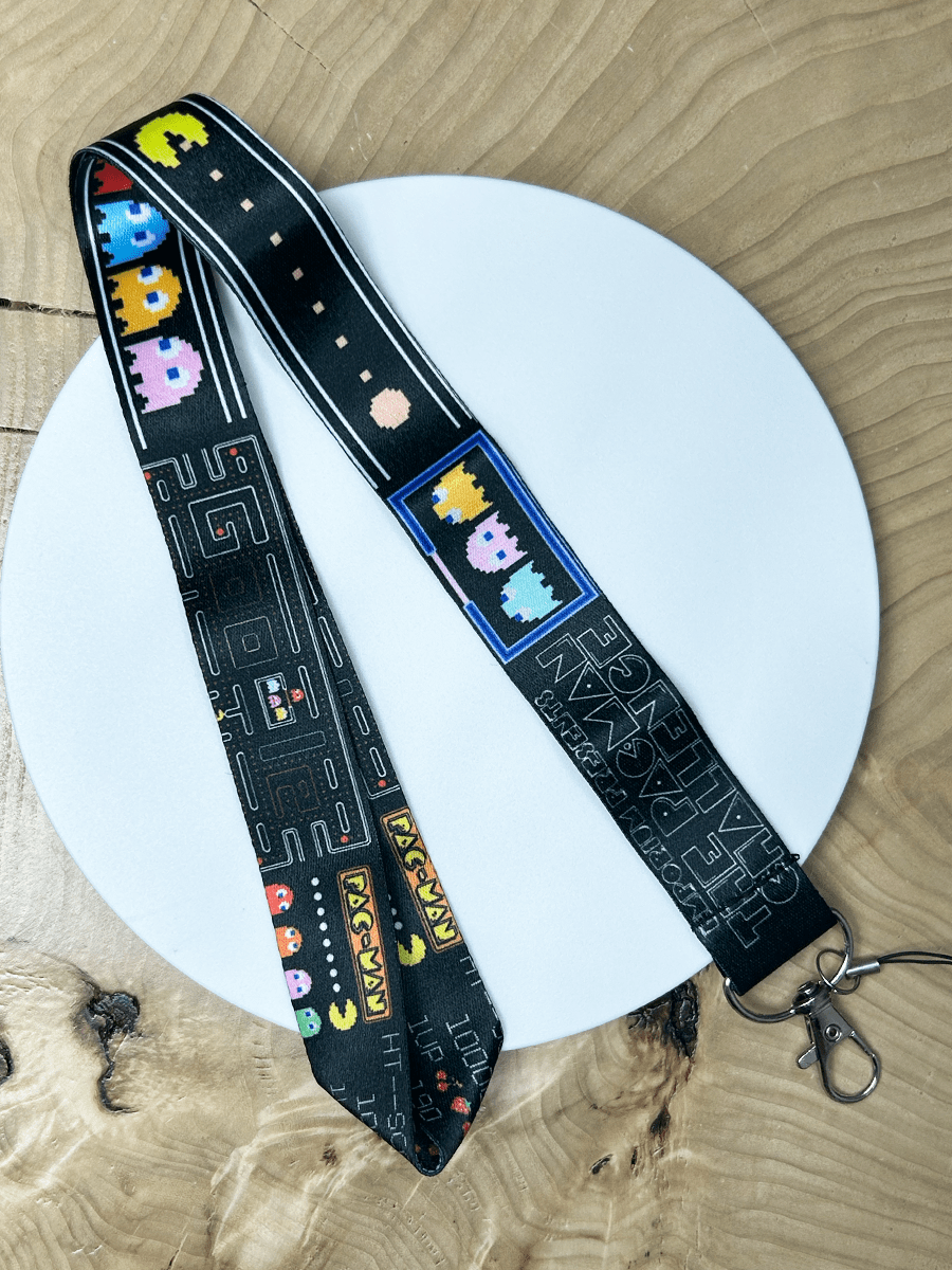 Бейдж для пропуска на шею игры Pac-Man Пакмен — изображение 6