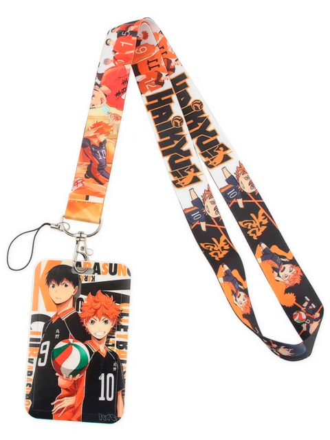 Бейдж для пропуска на шею из аниме Волейбол!! Haikyu!!