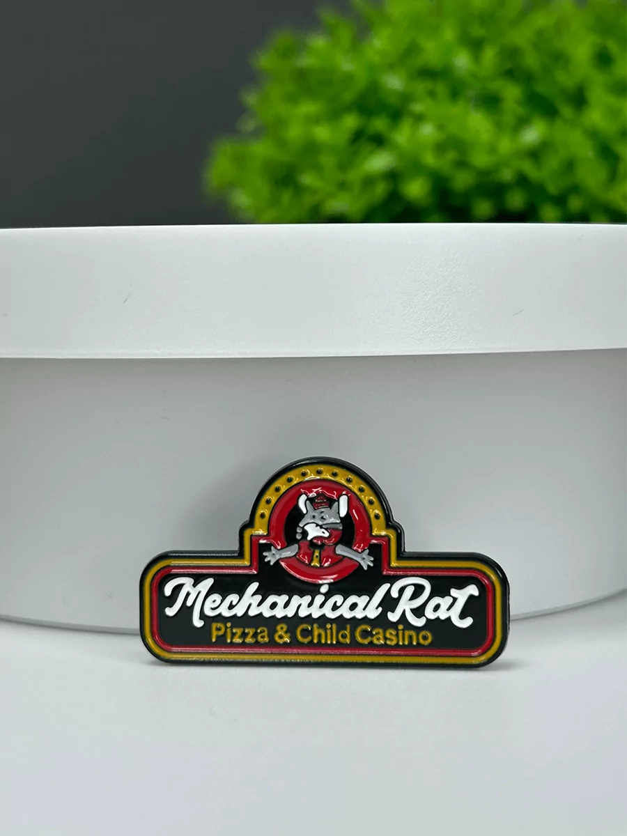 Значок Механическая крыса Mechanical Rat Pizza — изображение 2