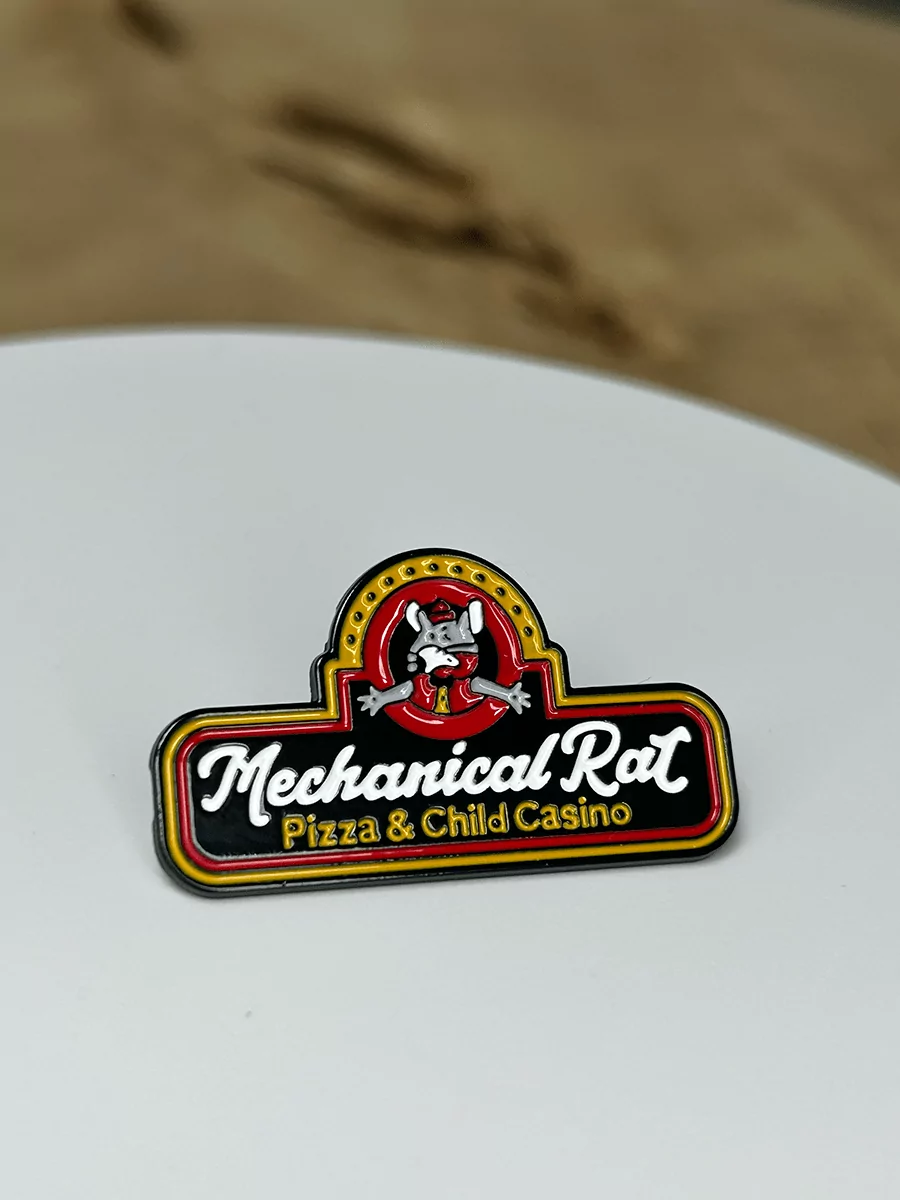 Значок Механическая крыса Mechanical Rat Pizza — изображение 4