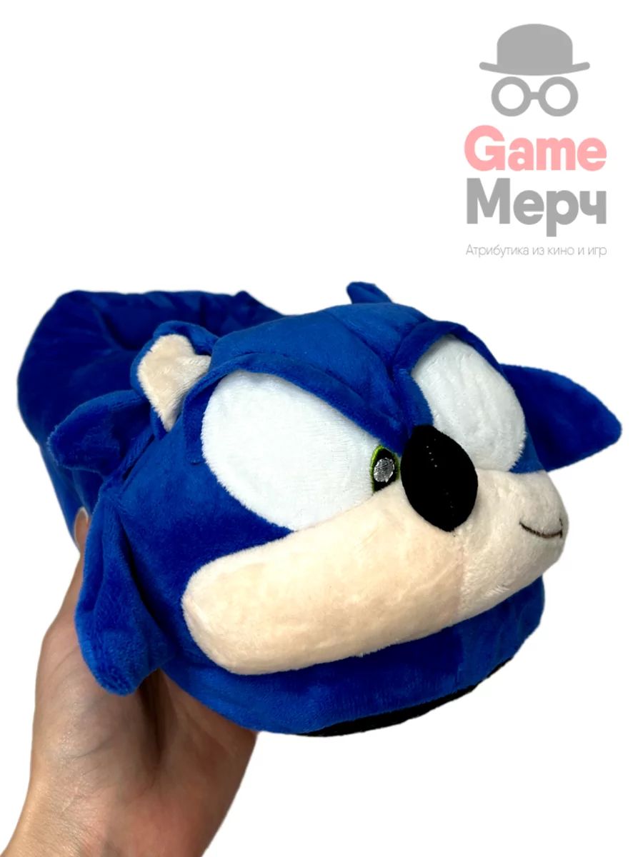 Тапочки домашние Еж Соник из игры Sonic Соник — изображение 11