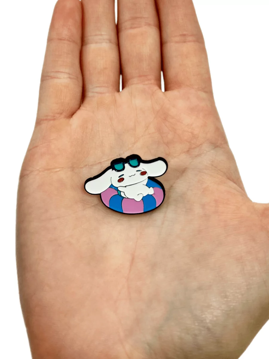 Значок Корица Синнаморолл из аниме Onegai My Melody Май Мелоди — изображение 6