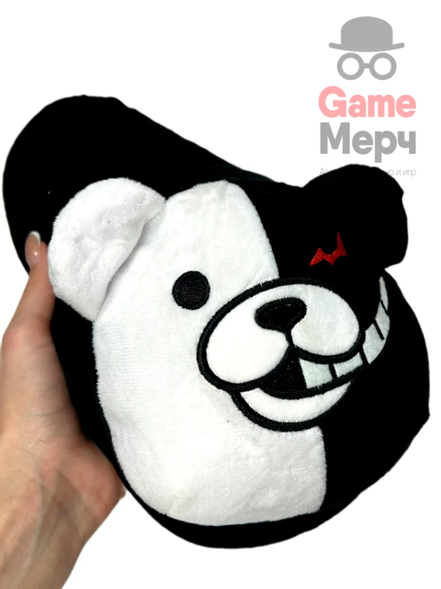 Тапочки домашние большие Монокума из аниме Данганронпа Danganronpa — изображение 6