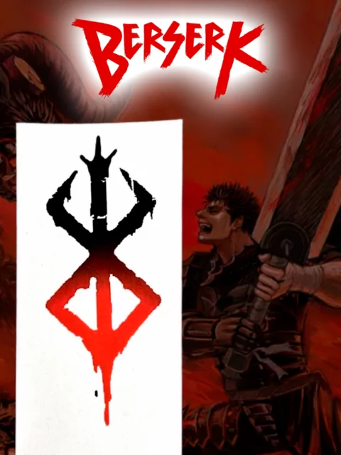 Временная водостойкая татуировка Клеймо жертвы из аниме Берсерк Berserk
